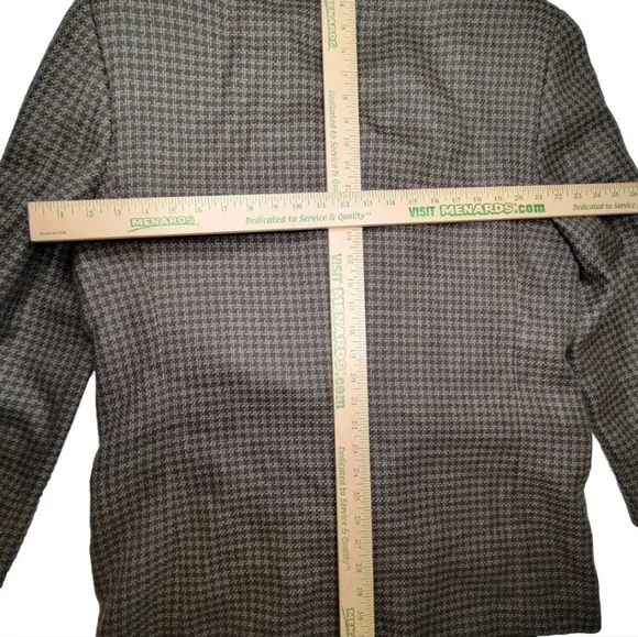 Jones New Your Men's Taupe Tweed Wool 2 button Blazer 44 L